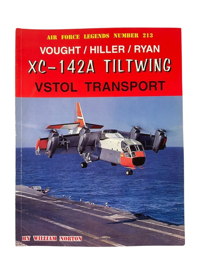 US USAF XC-142A Tiltwing VSTOL Transport Air Force Legends No 213 Used Softcover Reference Book US USAF XC-142A Tiltwing VSTOL Transport Air Force Legends No 213 Used Softcover Reference Book