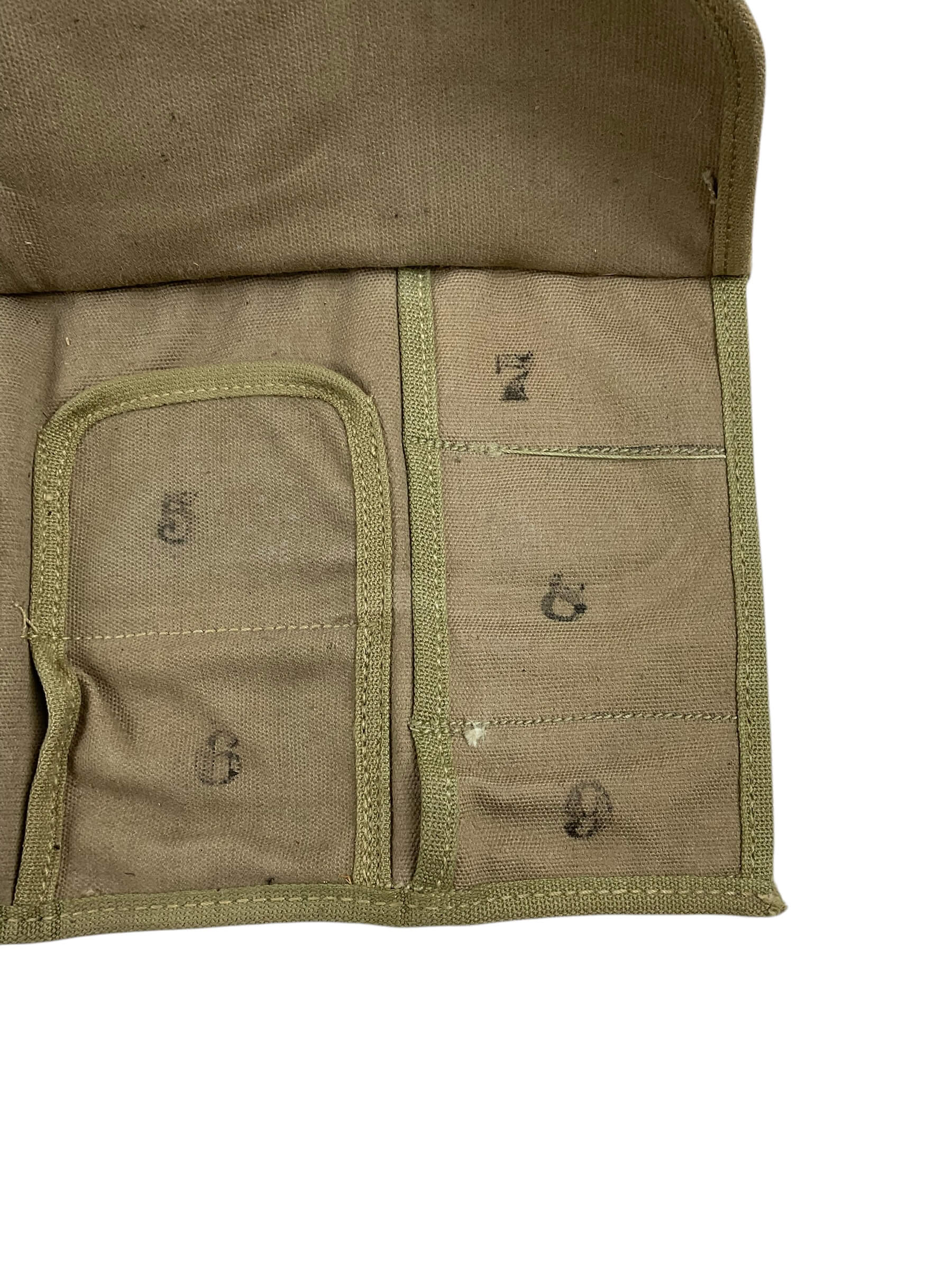 WW2 US Army M13 Parts Roll For Browning .30Cal Dated 1943 WW2 US Army M13 Parts Roll For Browning .30Cal Dated 1943