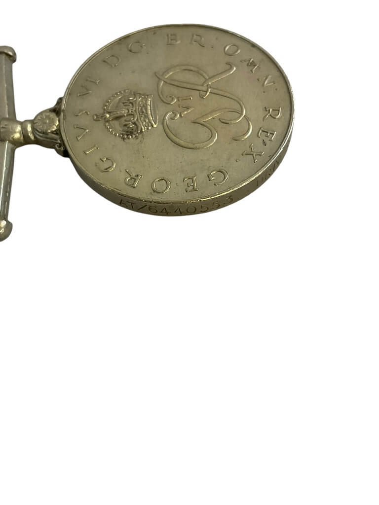 British India Pakistan King George 6th Full Size Medal Named British India Pakistan King George 6th Full Size Medal Named