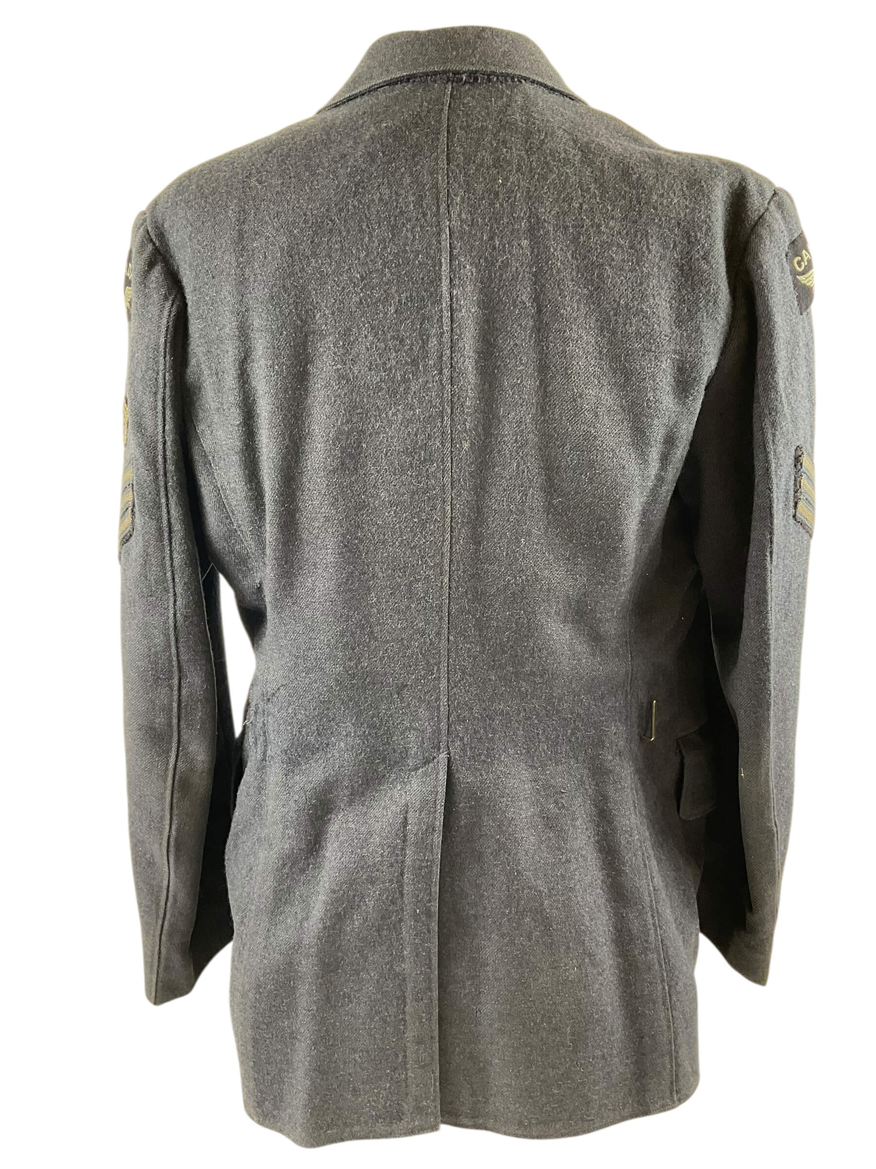 WW2 Canadian RCAF Flight Sergeant Wireless Operator 4 Pocket Service Dress Jacket Size 24 WW2 Canadian RCAF Flight Sergeant Wireless Operator 4 Pocket Service Dress Jacket Size 24
