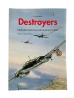WW2 British German Destroyer Aircraft ENGLISH/ITALIAN TEXT Used Softcover Reference Book