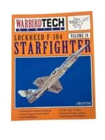 US USAF Lockheed F-104 Starfighter Warbird Tech Series Vol 38 Used Softcover Reference Book