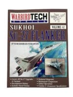 Russian Soviet Air Force Sukhoi Su-27 Flanker Warbird Tech Series Vol 42 Used Softcover Reference Book