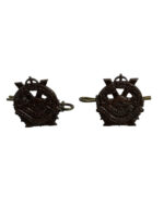 WW2 Canadian Calgary Highlanders Collars Insignia Pair WW2 Canadian Calgary Highlanders Collars Insignia Pair