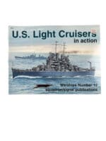 WW2 US USN Light Cruisers in Action Squadron Signal Warships No 12 Used Softcover Reference Book