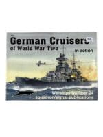 WW2 German Kriegsmarine Cruisers In Action Squadron Signal Warships No 24 Used Softcover Reference Book