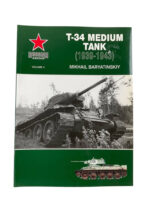 WW2 Russian Soviet T-34 Medium Tank Russian Armour Vol 4 Used Softcover Reference Book