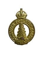 WW2 Canadian Forestry Corps Cap Badge
