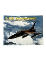 US USAF F-105 Thunderchief In Action Squadron Signal Issue 10241 Used Softcover Reference Book