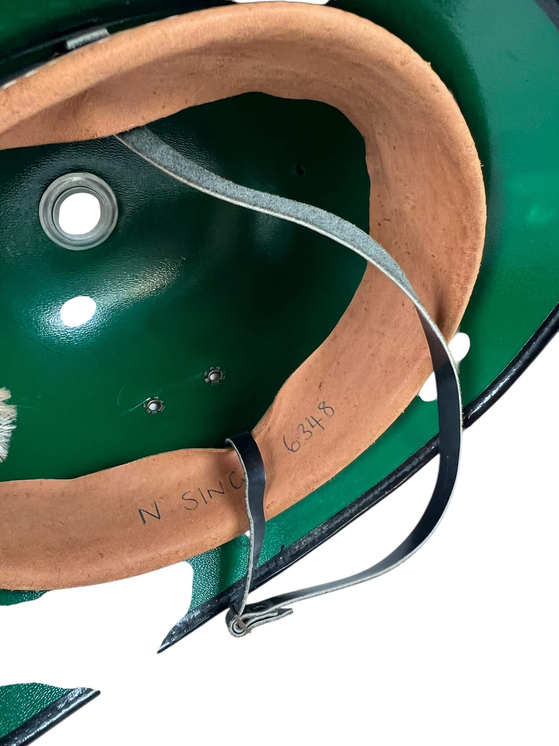 New Zealand Police Bobby Helmet Size 7 1/8 New Zealand Police Bobby Helmet Size 7 1/8