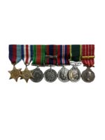 WW2 Canadian Miniature Medal Group X 7