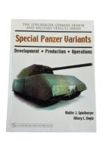 WW2 German Special Panzer Variants Development Production Operations Spielberger Used Hardcover Reference Book