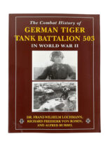 WW2 German Tiger Tank Battalion 503 Combat History New Softcover Reference Book