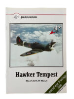 WW2 British RAF Hawker Tempest 4+ Publication New Softcover Reference Book