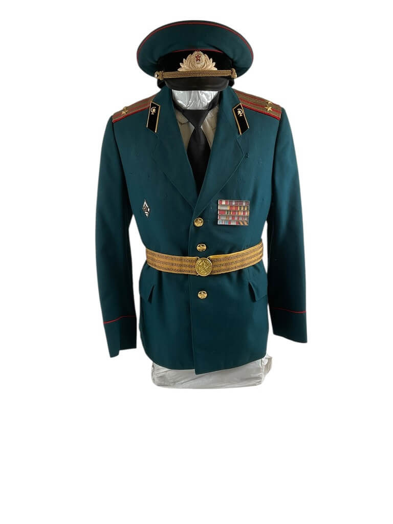 Russian Soviet Lieutenant Colonel Veterinary Uniform With Peak Cap Hat and Research Russian Soviet Lieutenant Colonel Veterinary Uniform With Peak Cap Hat and Research