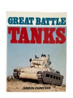 WW2 US British German Great Battle Tanks Used Softcover Reference Book