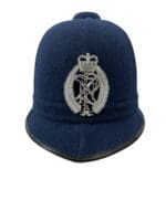 New Zealand Police Bobby Helmet Size 7 1/8 New Zealand Police Bobby Helmet Size 7 1/8