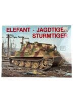 WW2 German Armour Elefant - Jagdtiger Sturmtiger Schiffer Vol 18 Used Softcover Reference Book