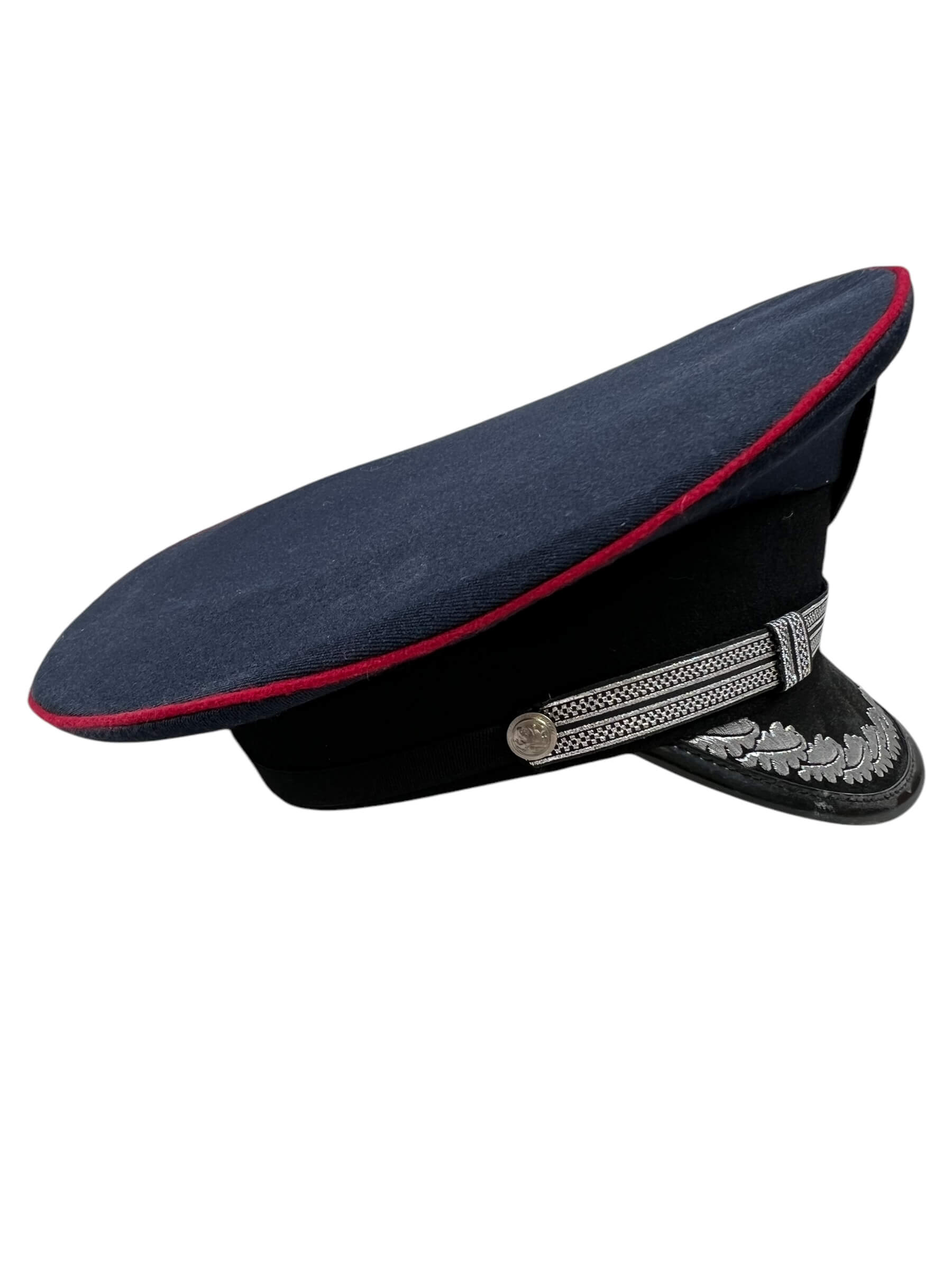 Bulgarian Police Peak Cap Hat With Badge Size 58 Bulgarian Police Peak Cap Hat With Badge Size 58