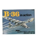 US USAF B-36 in Action Squadron Signal Aircraft No 42 Used Softcover Reference Book