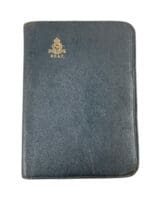 WW2 Canadian RCAF Leather Notebook