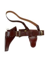 Royal Canadian Mounted Police RCMP Sam Browne With Holster, Ammo Pouch And Handcuff Case