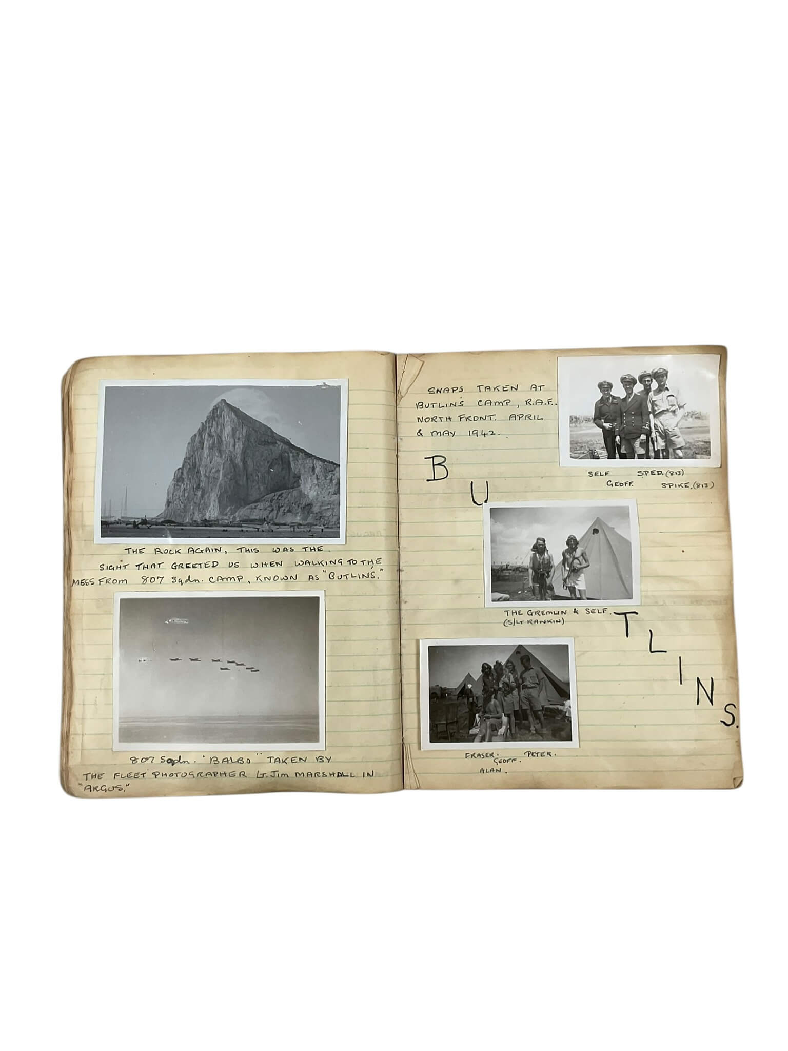 WW2 British RN FAA 736, 807 and 816 Squadron Photo Album X 250 Photos WW2 British RN FAA 736, 807 and 816 Squadron Photo Album X 250 Photos