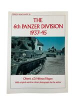 WW2 German The 6th Panzer Division 1937 to 45 Osprey Vanguard No 28 Used Softcover Reference Book WW2 German The 6th Panzer Division 1937 to 45 Osprey Vanguard No 28 Used Softcover Reference Book