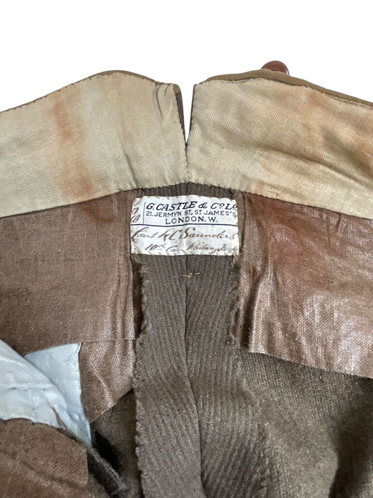 WW1 Canadian CEF 10th Railway Troops Officers Named Uniform Grouping With Div Patches WW1 Canadian CEF 10th Railway Troops Officers Named Uniform Grouping With Div Patches