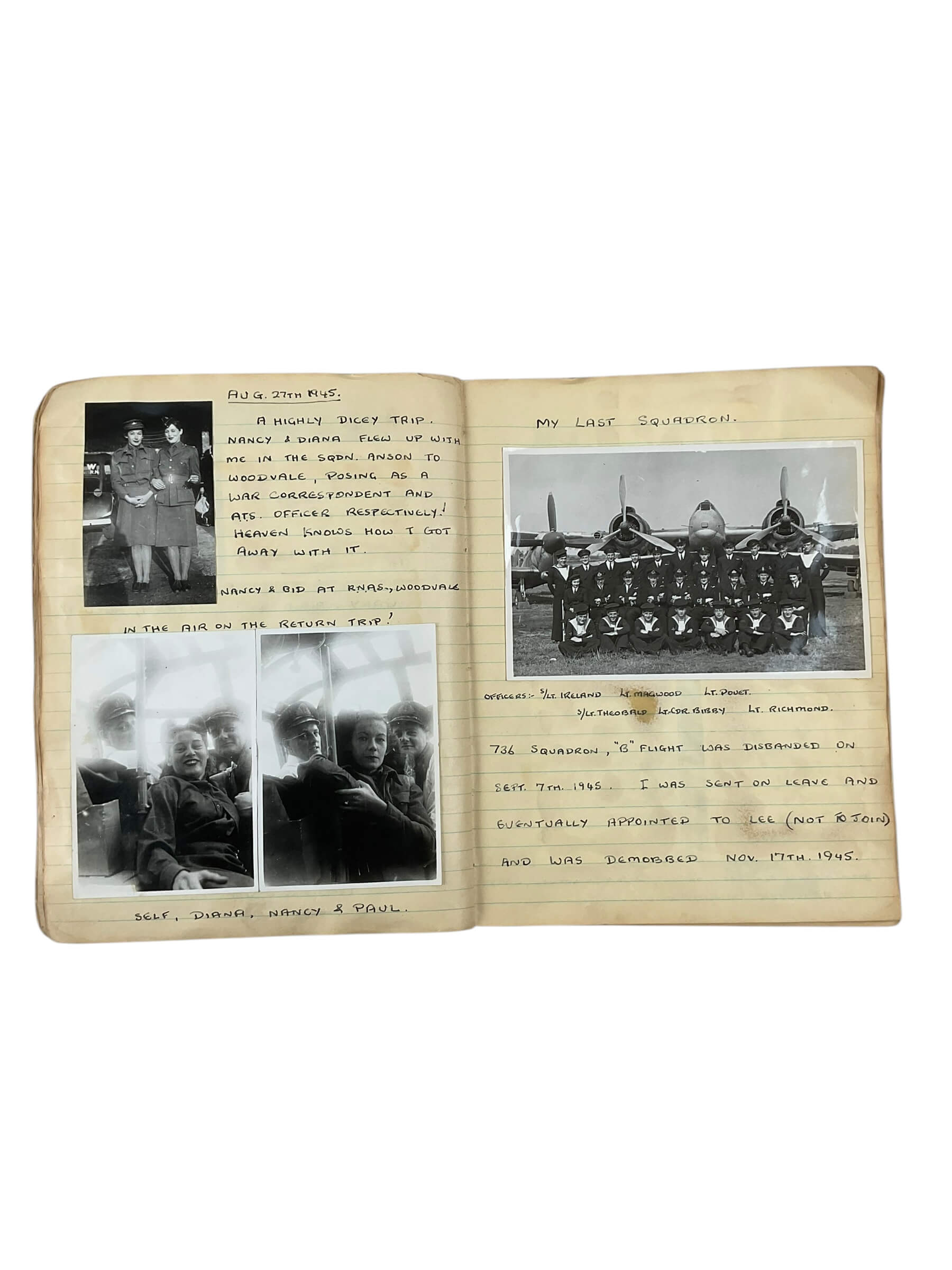 WW2 British RN FAA 736, 807 and 816 Squadron Photo Album X 250 Photos WW2 British RN FAA 736, 807 and 816 Squadron Photo Album X 250 Photos