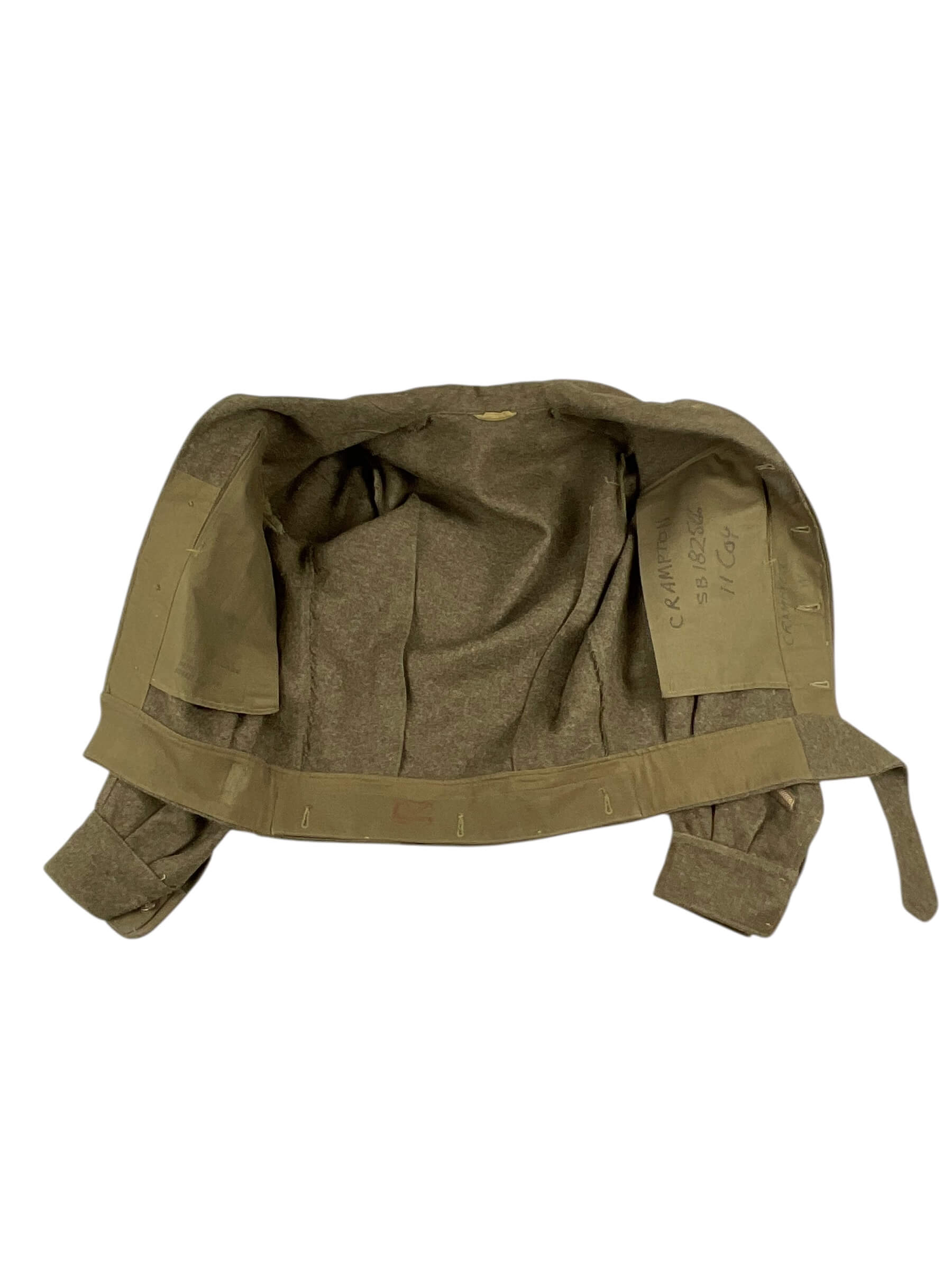 Canadian Guards Battle Dress Jacket Named Size 7 Canadian Guards Battle Dress Jacket Named Size 7