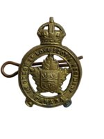 WW1 Canadian CEF 1st Depot Battalion Nova Scotia Regiment Collar Insignia Single