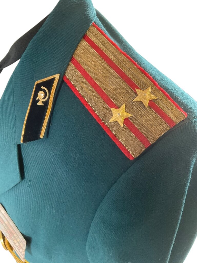 Russian Soviet Lieutenant Colonel Veterinary Uniform With Peak Cap Hat and Research Russian Soviet Lieutenant Colonel Veterinary Uniform With Peak Cap Hat and Research