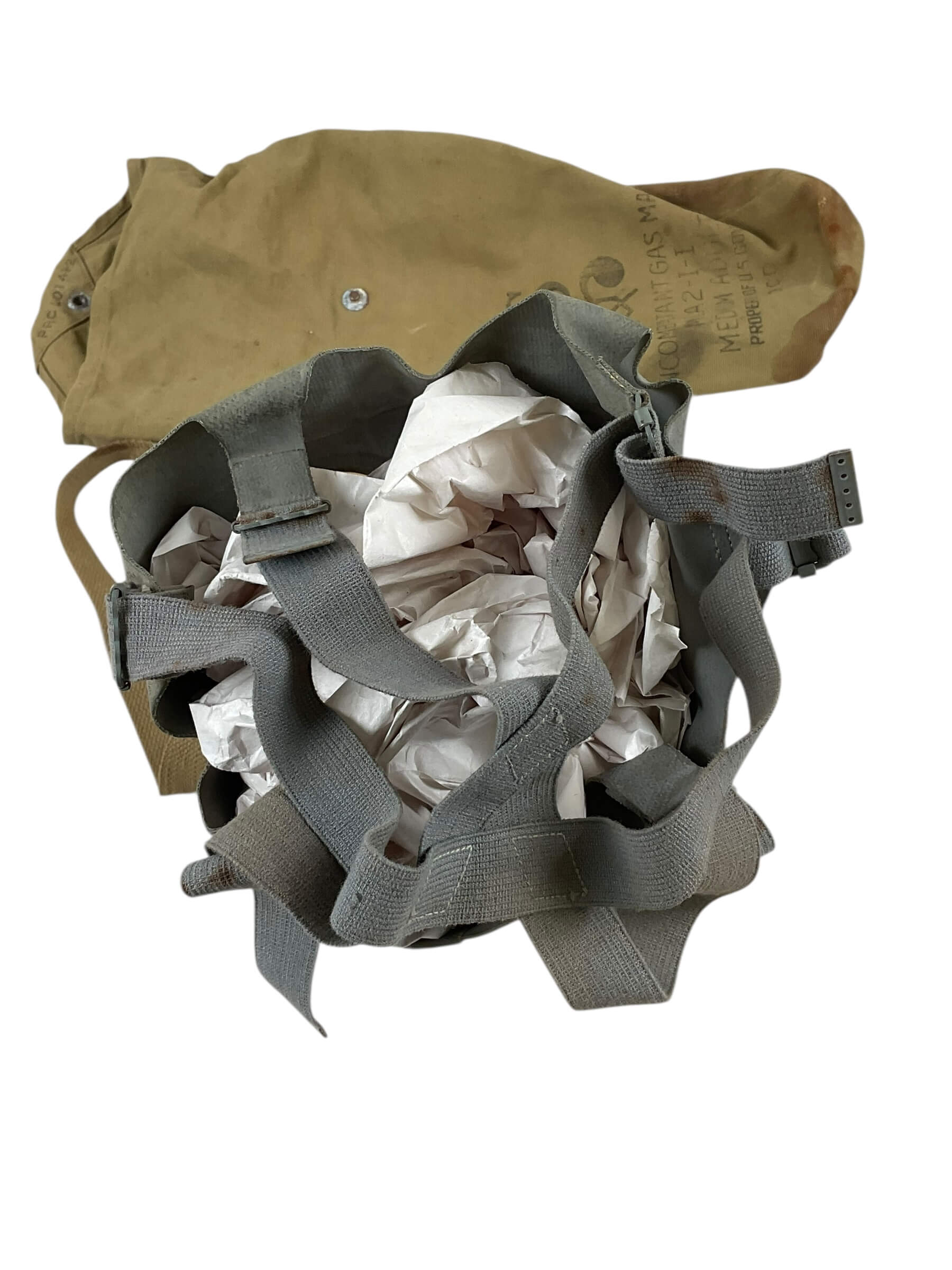 WW2 US Non Combatant Respirator In Bag Size Medium WW2 US Non Combatant Respirator In Bag Size Medium