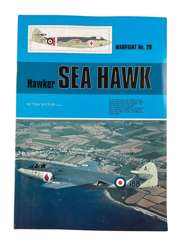 British RAF Hawker Sea Hawk Warpaint No 29 New Softcover Reference Book British RAF Hawker Sea Hawk Warpaint No 29 New Softcover Reference Book