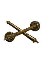 WW1 US AEF Artillery Officers DUI Distinctive Uniform Insignia Collar Single