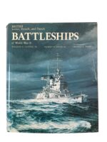 WW2 British Soviet French and Dutch Battleships of World War 2 Used Hardcover Reference Book