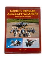Soviet Russian Aircraft Weapons Since World War Two New Hardcover Reference Book