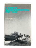 WW1 WW2 British RN Navy V and W Class Destroyers 1917 to 1945 Used Hardcover Reference Book