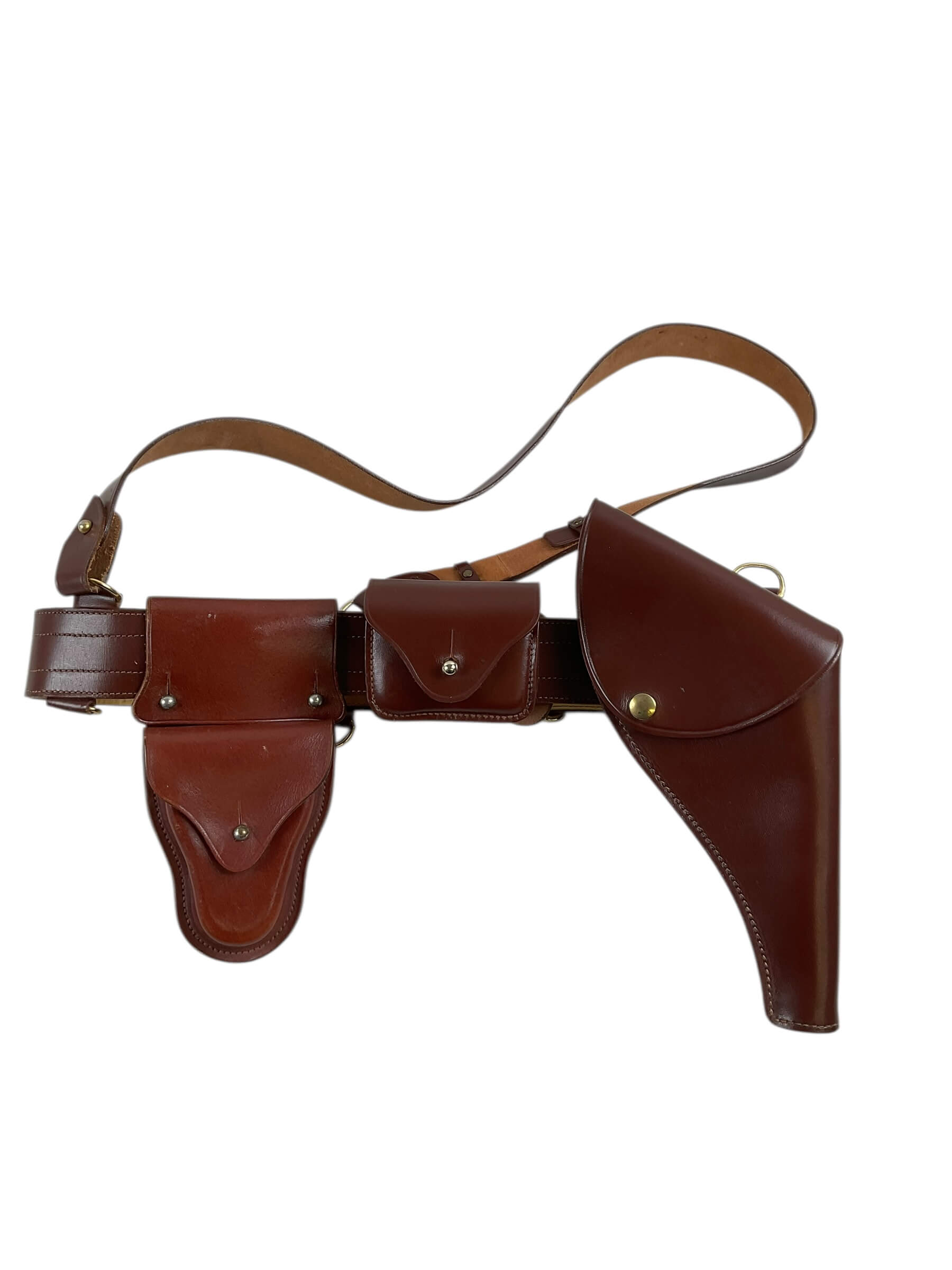 Royal Canadian Mounted Police RCMP Sam Browne With Holster, Ammo Pouch And Handcuff Case Royal Canadian Mounted Police RCMP Sam Browne With Holster, Ammo Pouch And Handcuff Case