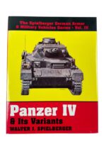 WW2 German Panzer 4 and its Variants Spielberger Vol 4 Used Hardcover Reference Book