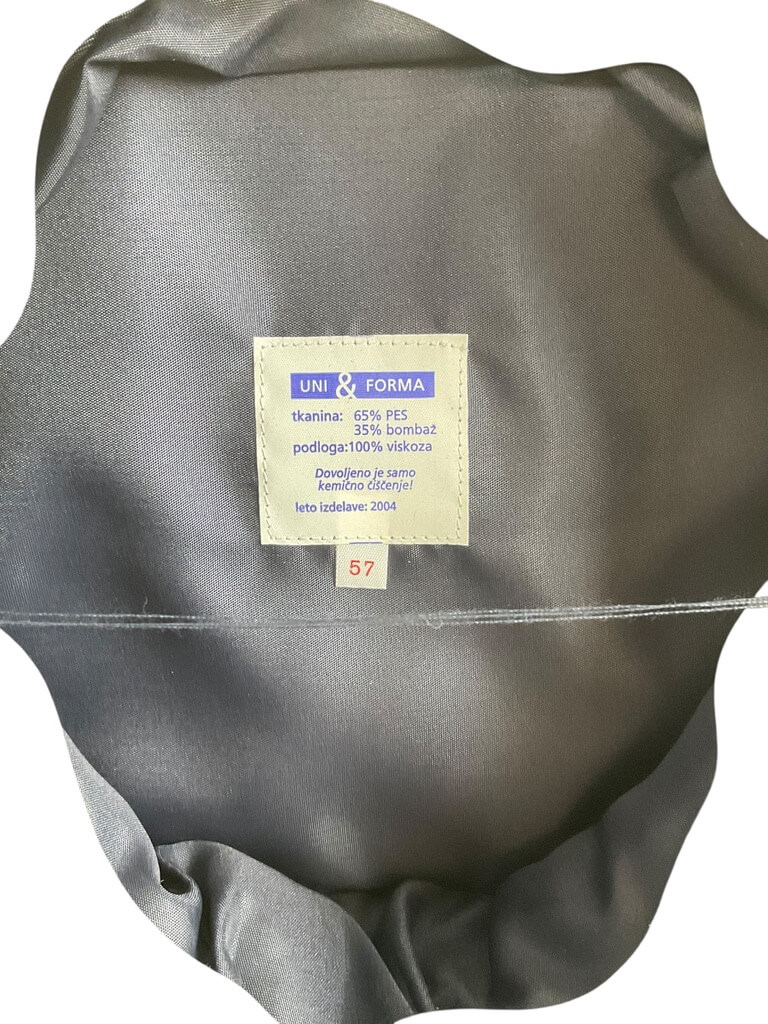 Slovenian Police Peak Cap Hat Size 57 Slovenian Police Peak Cap Hat Size 57