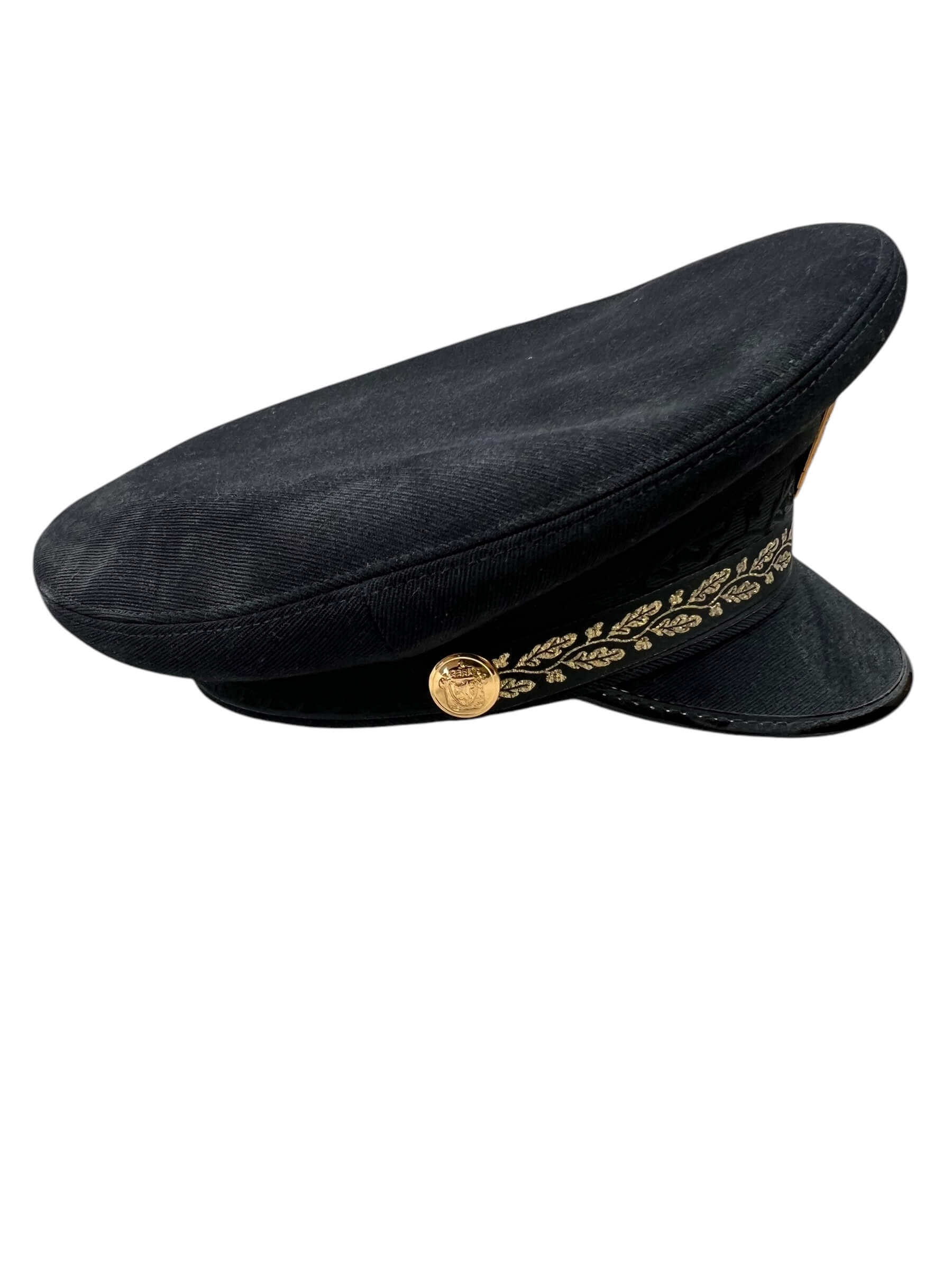 Norwegian Police Peak Cap Hat With Badge Size 59 Norwegian Police Peak Cap Hat With Badge Size 59