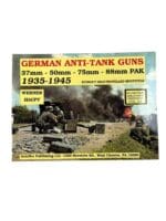 WW2 German Armour Anti-Tank Guns 37mm 50mm 88mm PAK Schiffer Vol 24 Used Softcover Reference Book