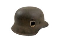 WW2 German Waffen SS M42 Steel Helmet SE64 RESTORED FAKE