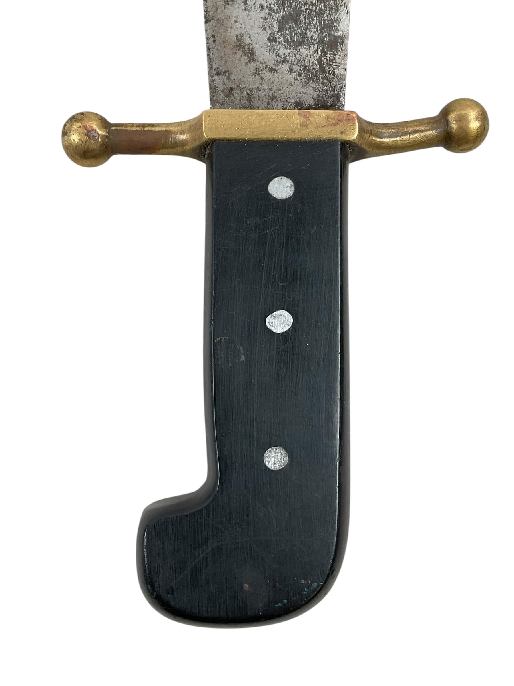 WW2 US V44 Bowie Knife With Scabbard Boyt 1942 Dated WW2 US V44 Bowie Knife With Scabbard Boyt 1942 Dated