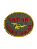Canadian Forces RCAF CF-18 Hornet Handler Squadron Patch Vintage