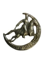 WW2 French Calvary Groupe Tcherkess Cap Badge