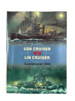 WW2 US USN Japanese Navy USN Cruiser VS IJN Cruiser Osprey Duel No 22 Used Softcover Reference Book