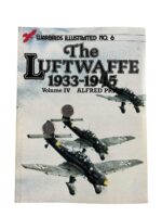WW2 German The Luftwaffe 1933 to 1945 Vol 4 Warbirds Illustrated No 6 Used Softcover Reference Book